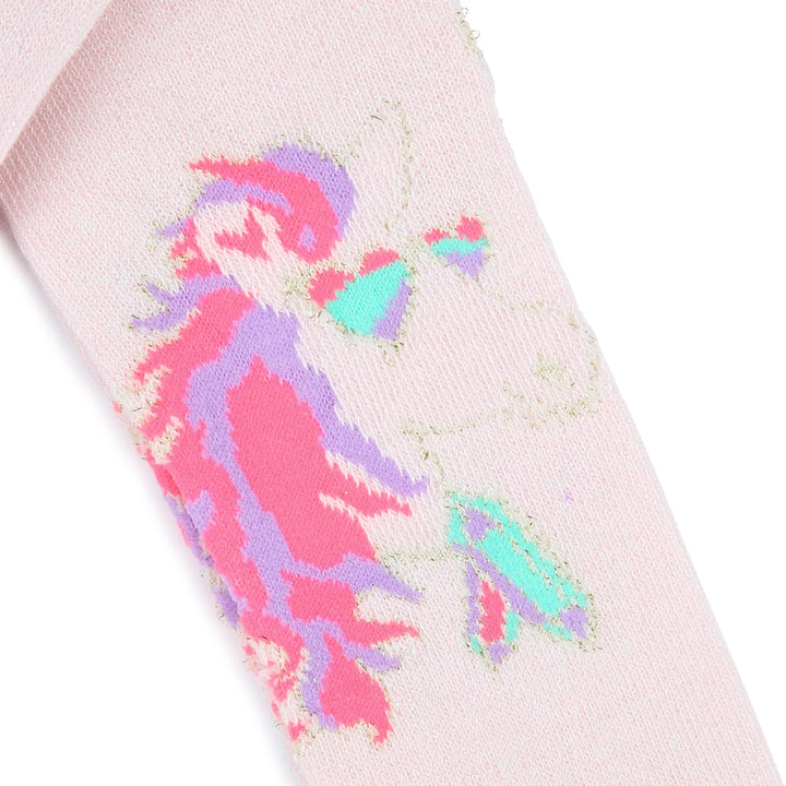 Billieblush Girls Pink Unicorn Tights - 8-10Y