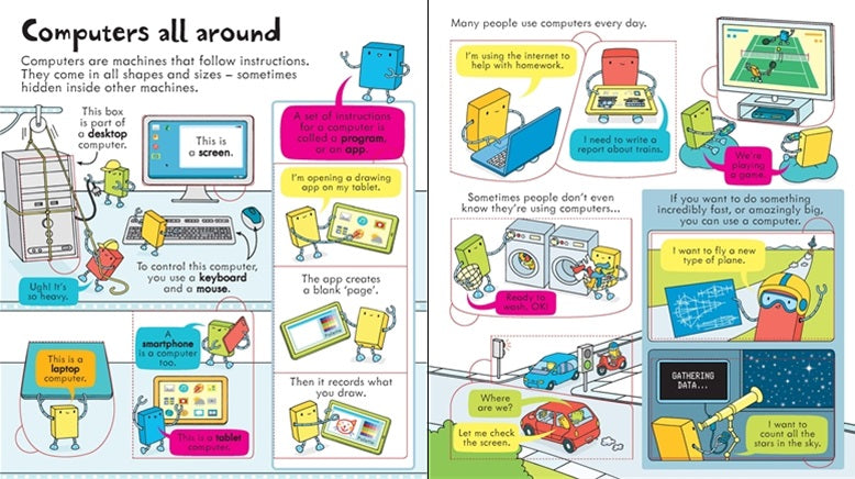 USBORNE Look Inside How Computers Work