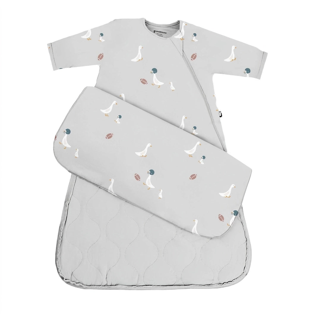 Gunamuna Baby 2.5 TOG Long Sleeve Sleep Bag - Football Goose