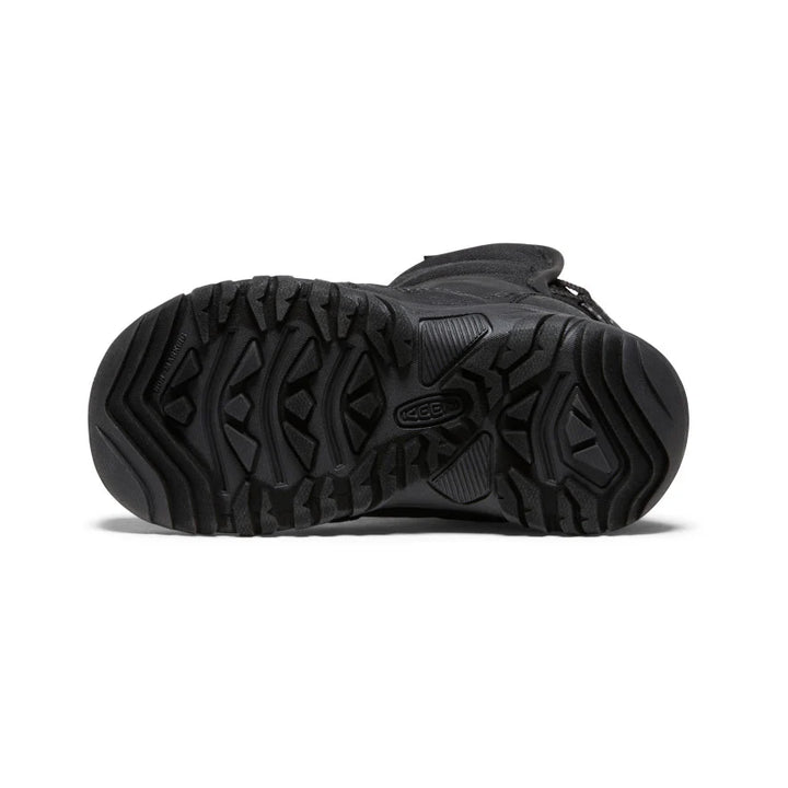 >KEEN Kids Puffrider Waterproof Winter Boot - BLACK/STEEL GREY