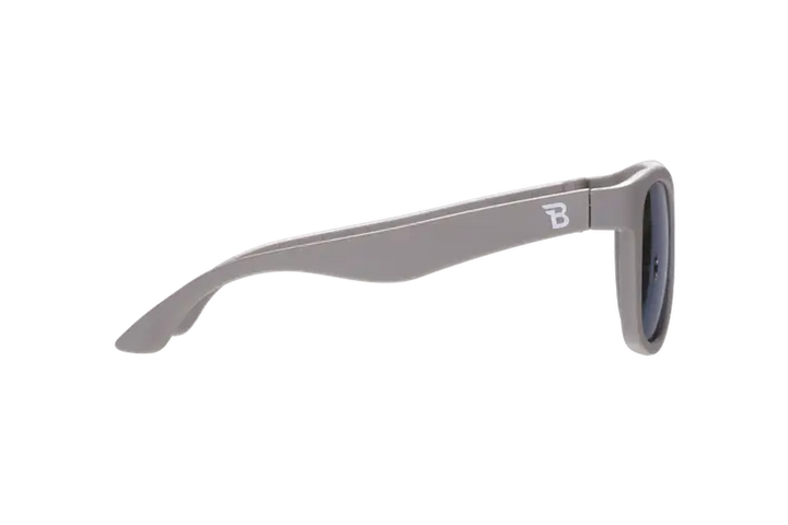 Babiators Kids Navigator Polarized Sunglasses - Graphite Gray / Mirrored Lenses