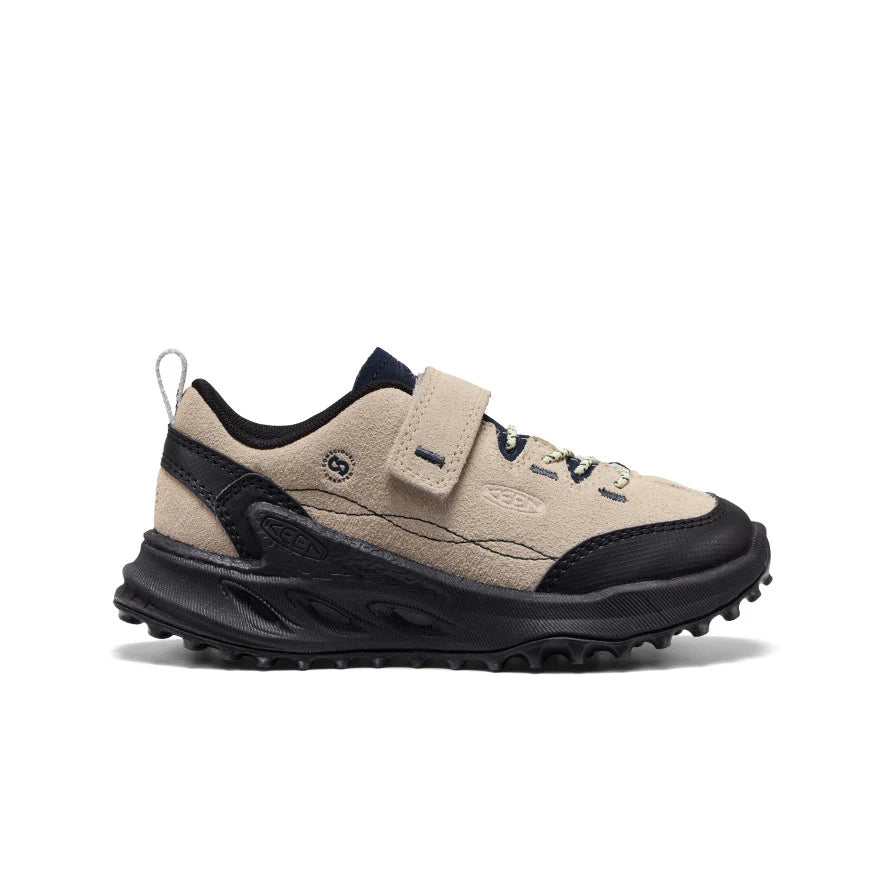 >KEEN Kids Jasper Zionic All-Terrain Traction Sneaker - SAFARI/WAX YELLOW