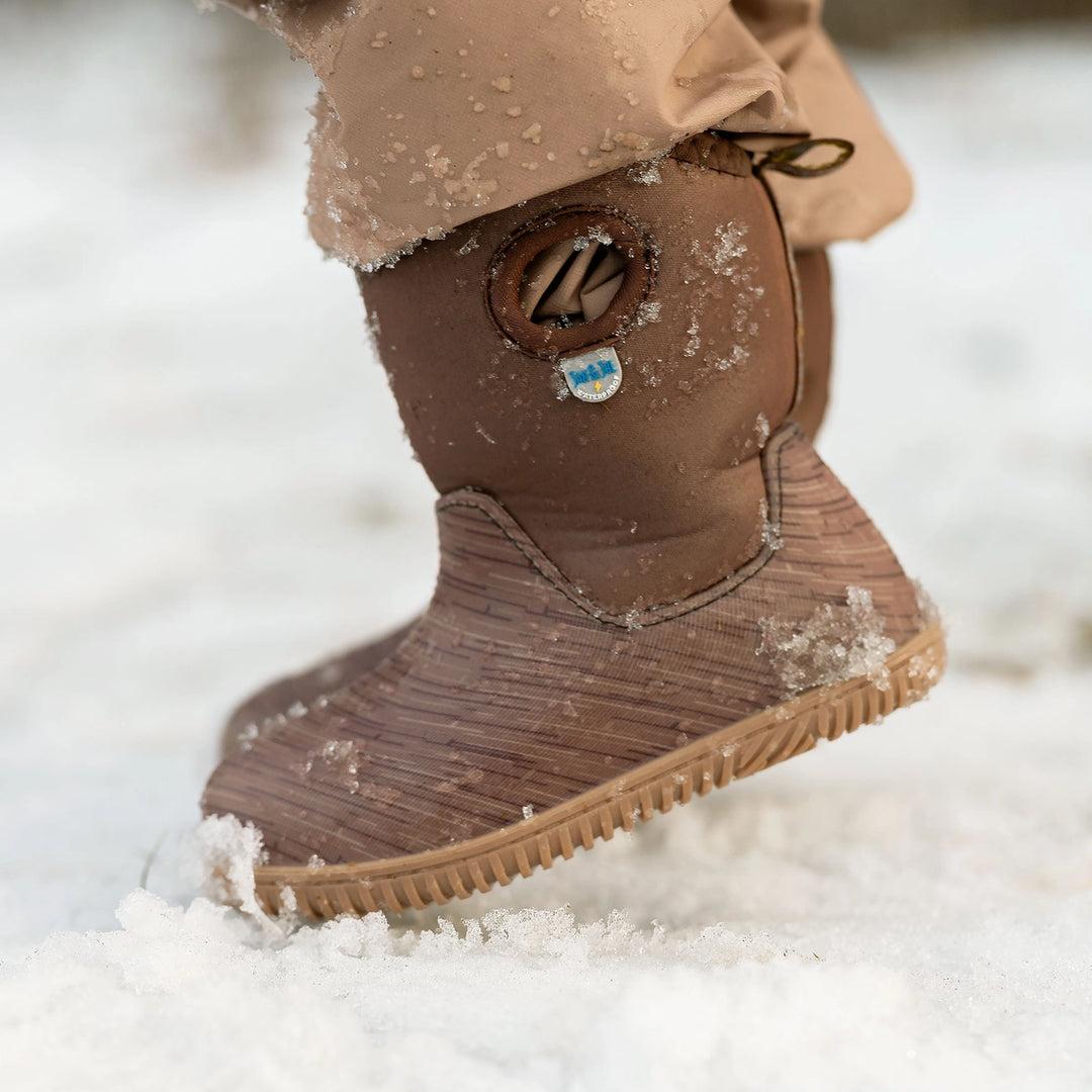 >Jan & Jul Kids Toasty-Dry Lite Winter Boots - Brown Birch