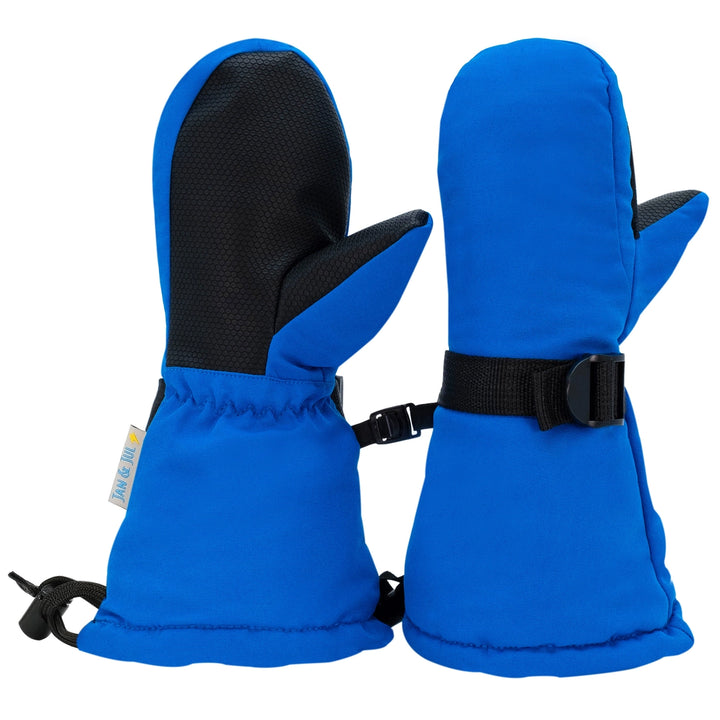 >Jan & Jul Kids Toasty-Dry Waterproof Snow Mitten - Blue