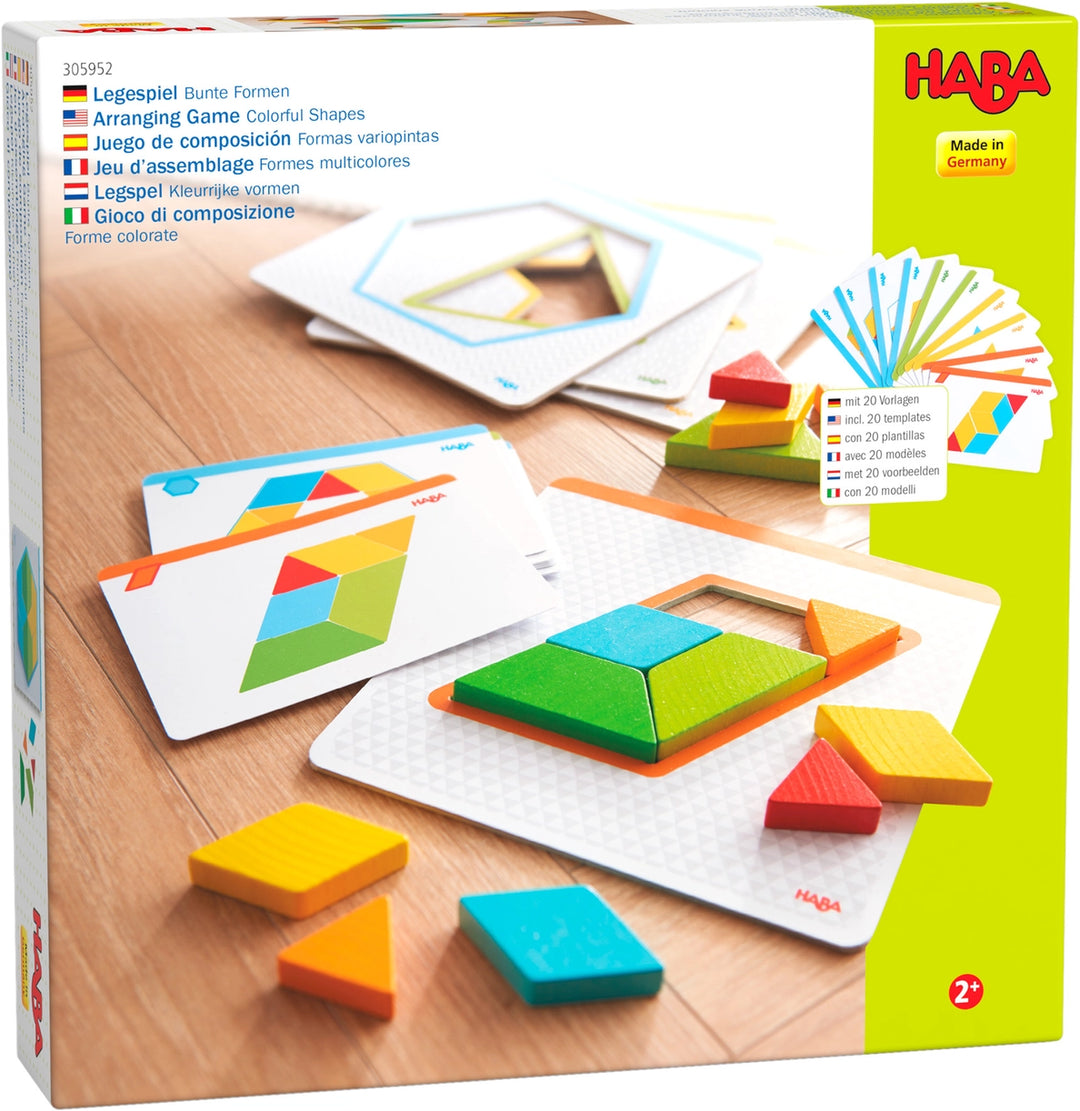 HABA Arranging Game Colorful Shapes