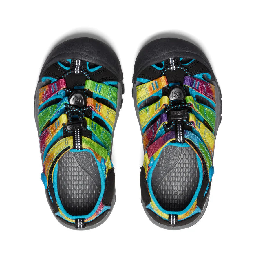 KEEN Kids Newport H2 Quick-Dry Sandal - Rainbow Tie Dye