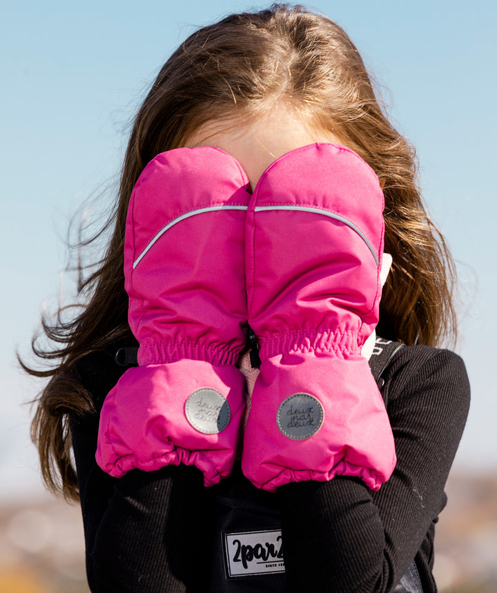 Deux Par Deux Kids Insulated Mittens