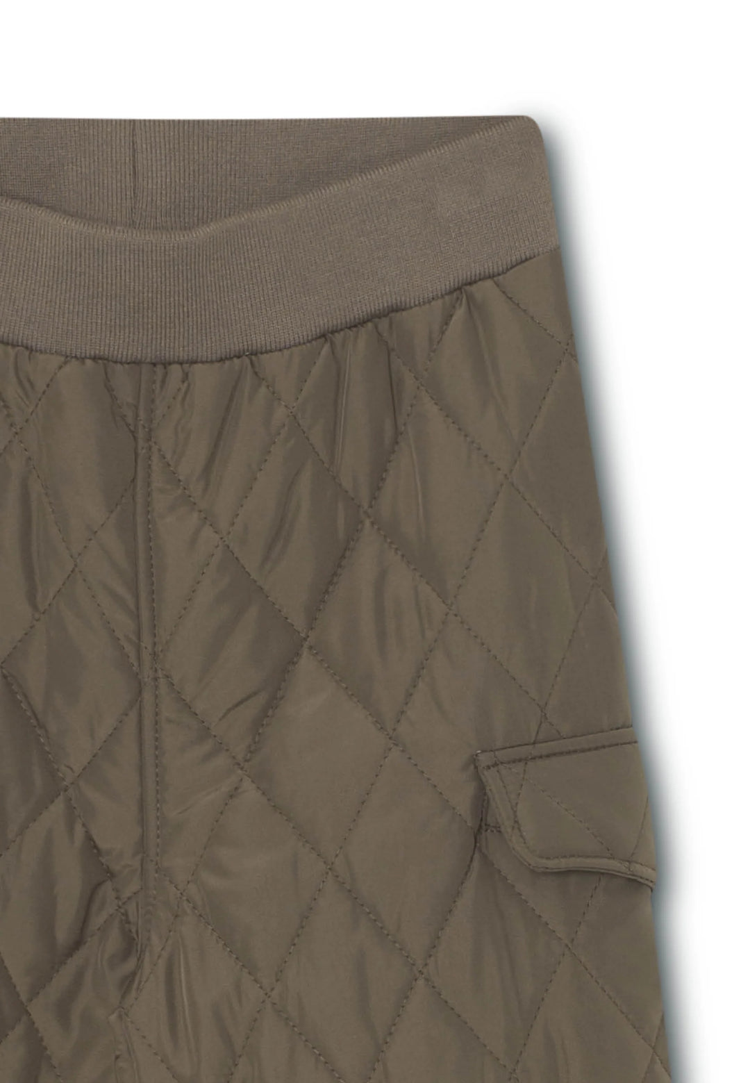 MINI A TURE Kids MATJAVA Thermo Pants - Grey Brown