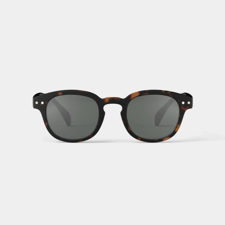 IZIPIZI PARIS Junior Polarized Sunglasses in Square #C - Tortoise
