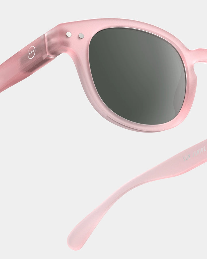 IZIPIZI PARIS Kids Polarized Sunglasses in Square #C - Pink