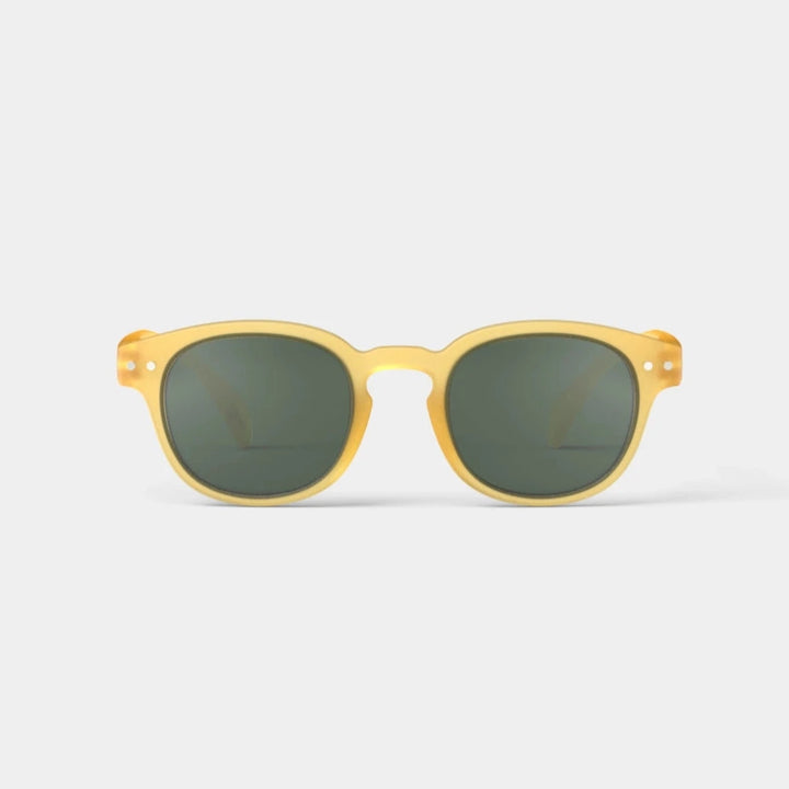 IZIPIZI PARIS Kids Polarized Sunglasses in Square #C - Yellow Honey