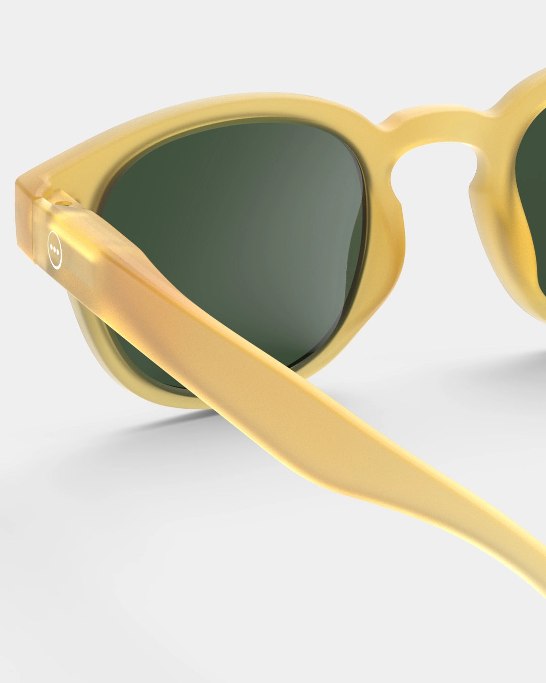 IZIPIZI PARIS Kids Polarized Sunglasses in Square #C - Yellow Honey