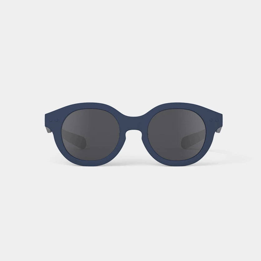 IZIPIZI PARIS Kids Polarized Sunglasses in Square #C - Denim Blue