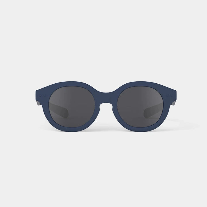 IZIPIZI PARIS Kids Polarized Sunglasses in Square #C - Denim Blue