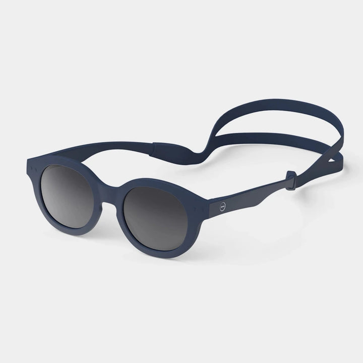 IZIPIZI PARIS Kids Polarized Sunglasses in Square #C - Denim Blue