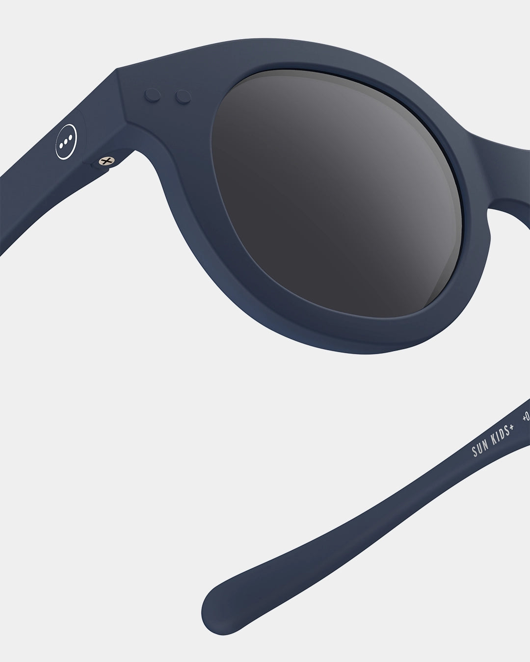 IZIPIZI PARIS Kids Polarized Sunglasses in Square #C - Denim Blue