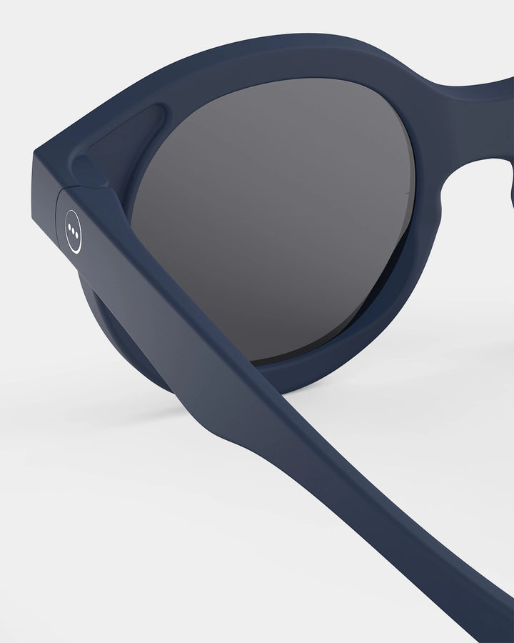 IZIPIZI PARIS Kids Polarized Sunglasses in Square #C - Denim Blue