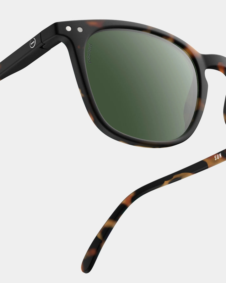 IZIPIZI PARIS Men/Women‘s Polarized Sunglasses in Trapezoidal #E - Tortoise