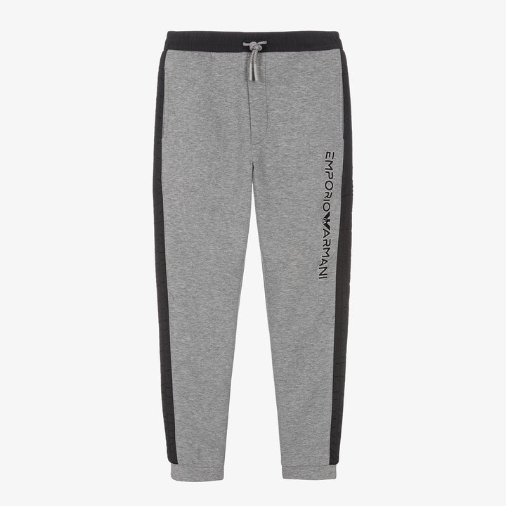 Emporio Armani Junior Kids Grey Logo Joggers - 6Y