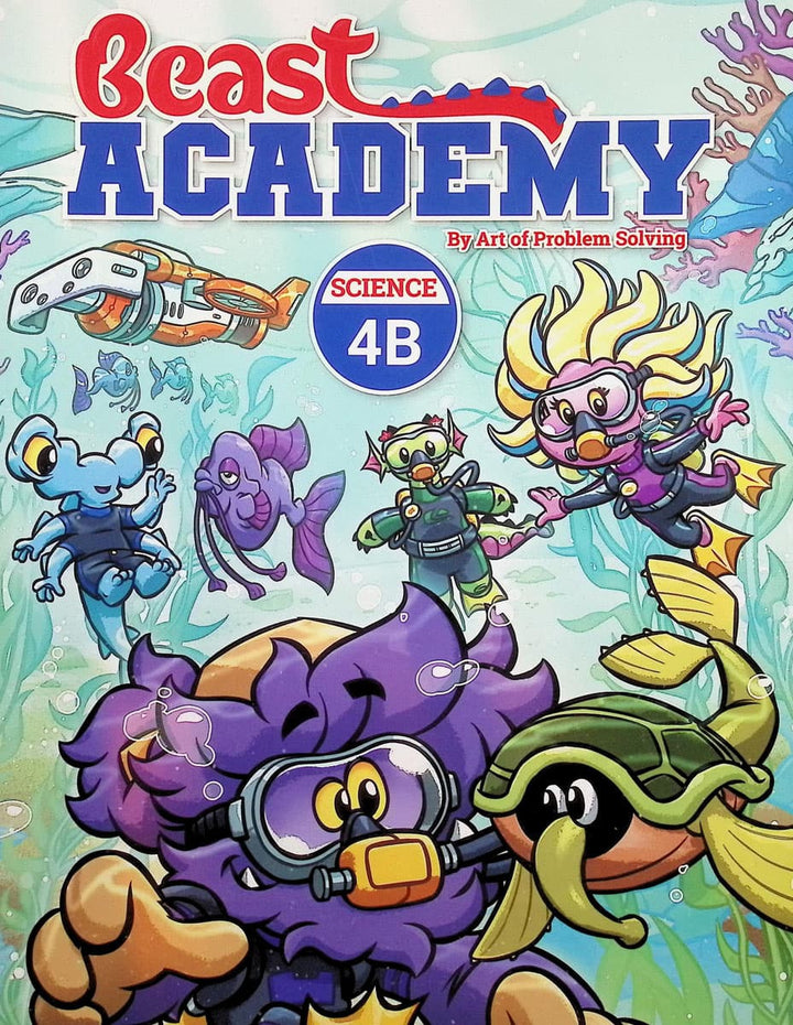 Beast Academy Level 4 Science Books - Ages 9-12