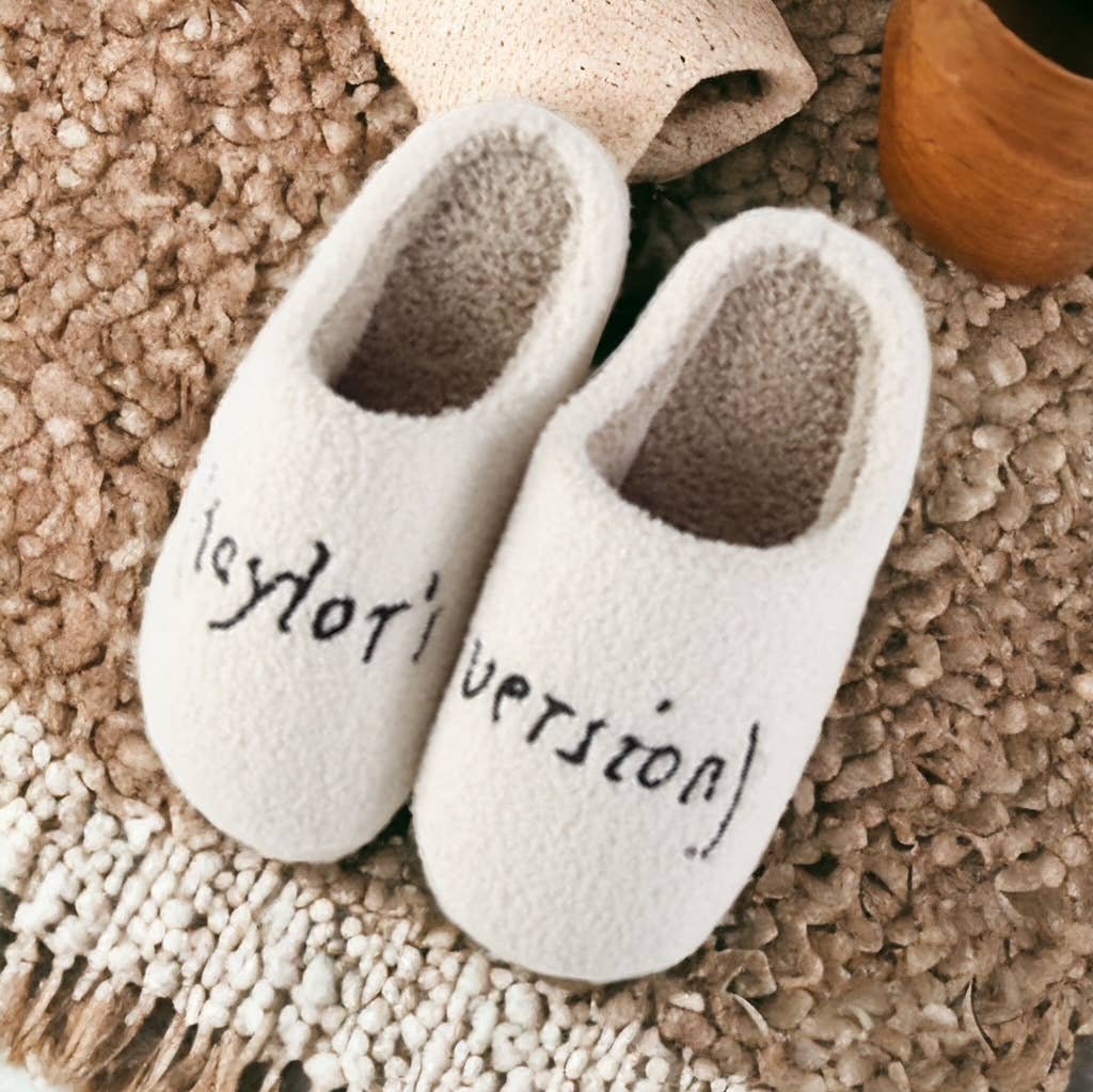 Unisex Fuzzy Warm Indoor Slippers [2-color]