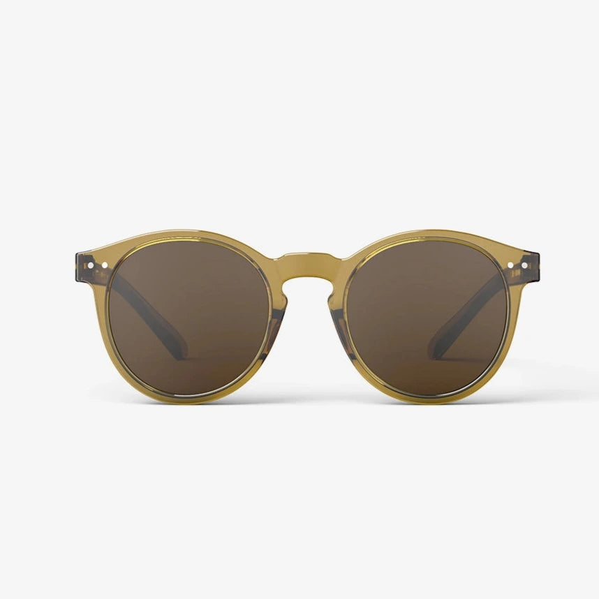 IZIPIZI PARIS Men/Women‘s Sunglasses in Oversize #M - Golden Green