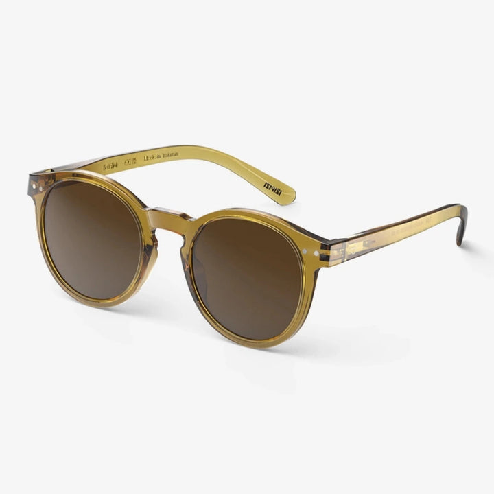 IZIPIZI PARIS Men/Women‘s Sunglasses in Oversize #M - Golden Green