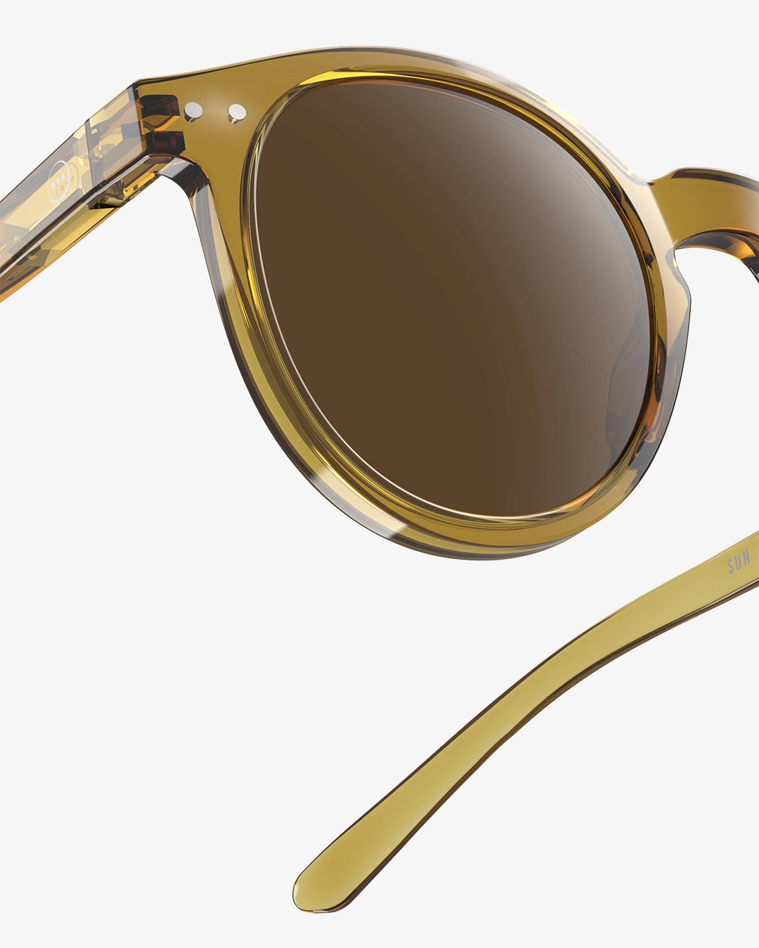 IZIPIZI PARIS Men/Women‘s Sunglasses in Oversize #M - Golden Green