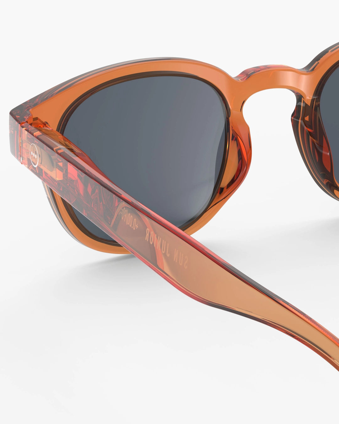 IZIPIZI PARIS Junior Polarized Sunglasses in Square #C - Orange Smash