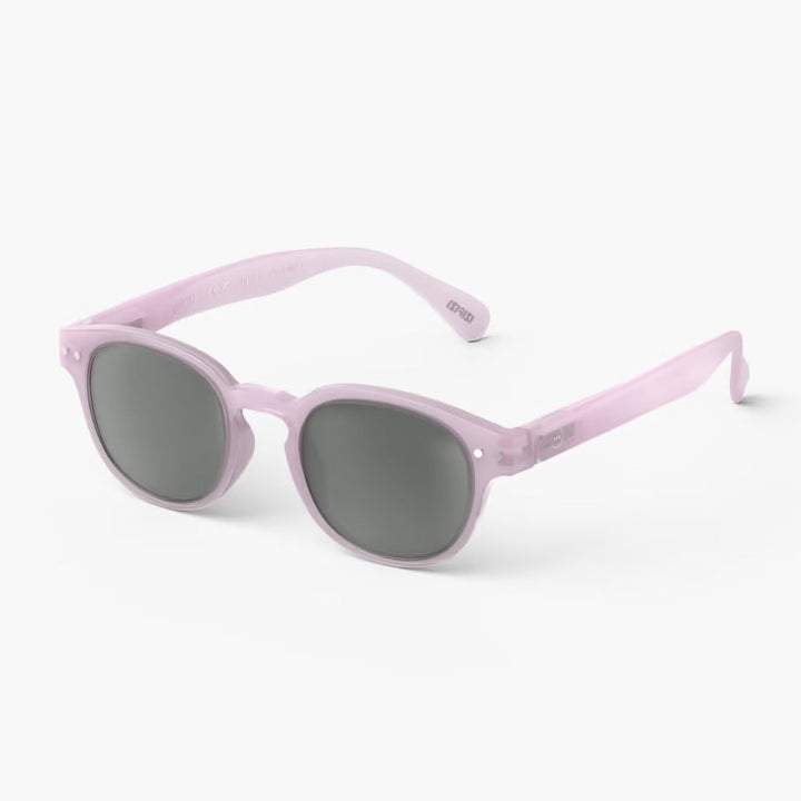 IZIPIZI PARIS Kids Polarized Sunglasses in Square #C - Lilac
