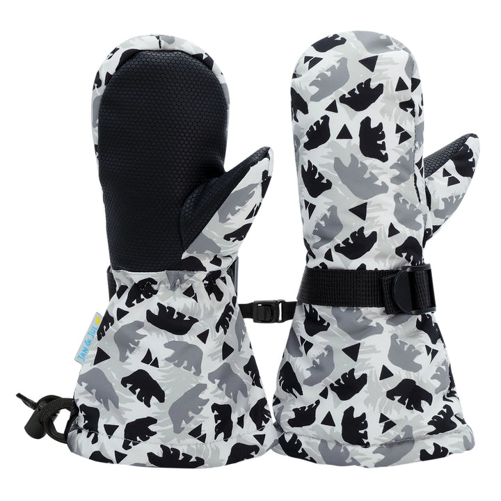 >Jan & Jul Kids Toasty-Dry Waterproof Snow Mitten - Bear Cub