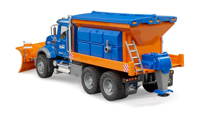 >Bruder 02816 Mack Granite Snow Plow Truck 26.2 x 7.2 x 10.5 inch