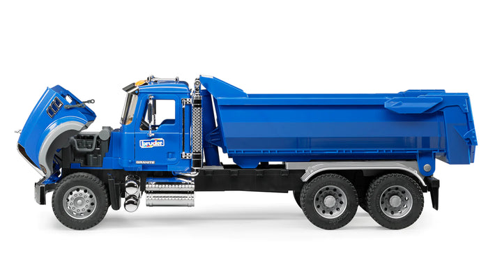 >Bruder 02823 MACK Granite Halfpipe Dump Truck