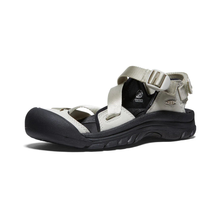 KEEN Women's Zerraport II Open-Air Hybrid Sandal - SILVER BIRCH/BLACK
