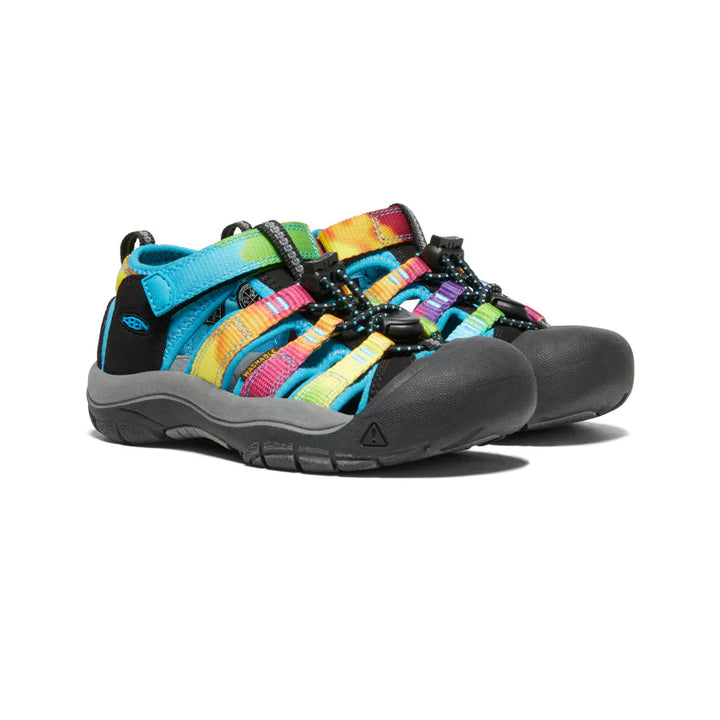 KEEN Kids Newport H2 Quick-Dry Sandal - Rainbow Tie Dye