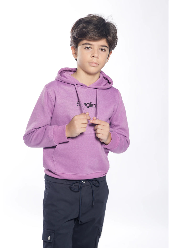 Siviglia White Kids Hoodie - Lilac - 8Y