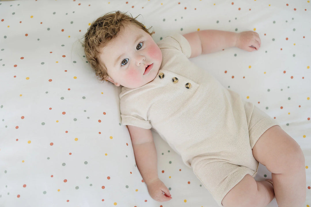 >Woolino ECOLINO 100% Organic Cotton Crib Sheet [multi-color]