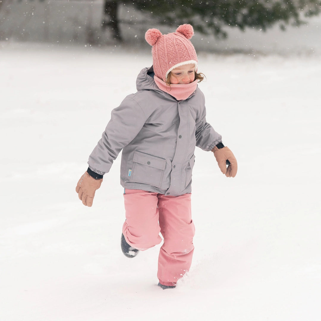 >Jan & Jul Kids Cozy-Dry Waterproof Jacket - Greystone