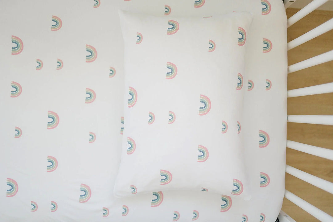 >Woolino ECOLINO 100% Organic Cotton Crib Sheet [multi-color]