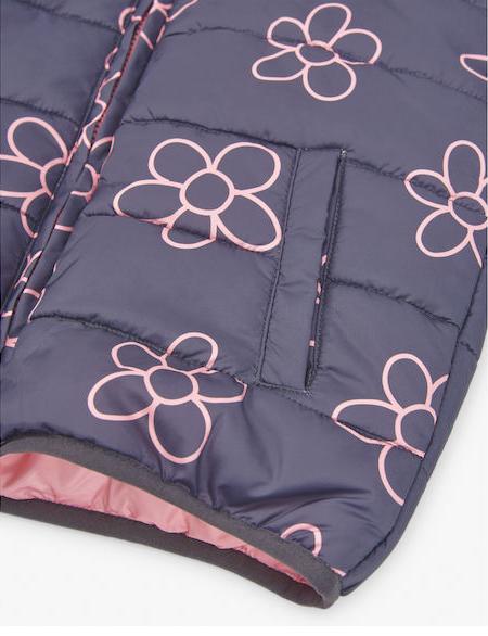 Losan Kids Girl's Casual Jacket w/ Hood - Pink Flower