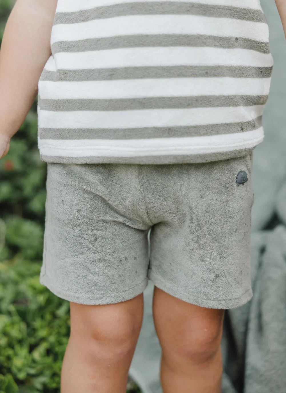 Tartine et Chocolat Kids Towelling shorts - Fern