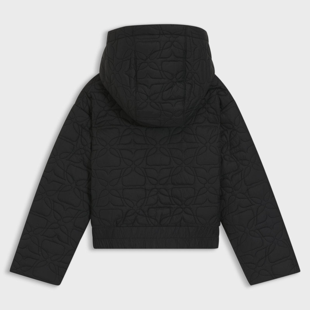 Hugo Kids Hooded Jacket with Elasticated Hem - 8Y