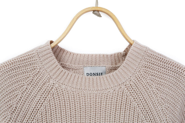 Donsje Kids Stella Sweater - Soft Sand Cotton