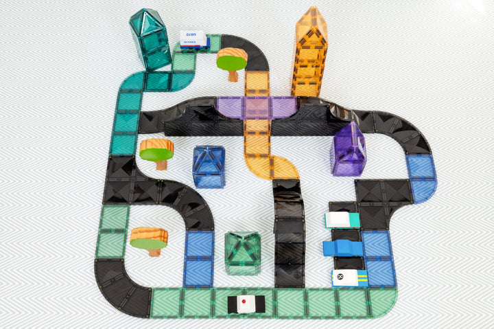 >CONNETIX Transport - Ramps & Intersections Pack 16 Pieces