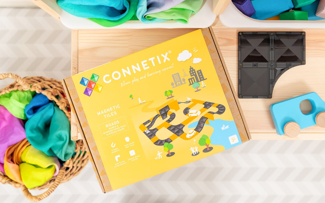 >CONNETIX Transport - Ramps & Intersections Pack 16 Pieces