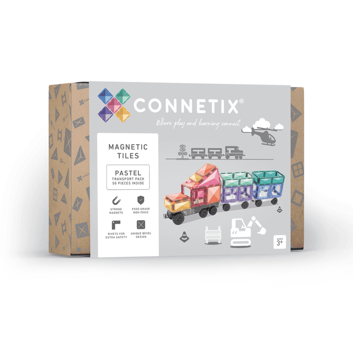 CONNETIX Pastel Tiles - Transport Pack 50 pc