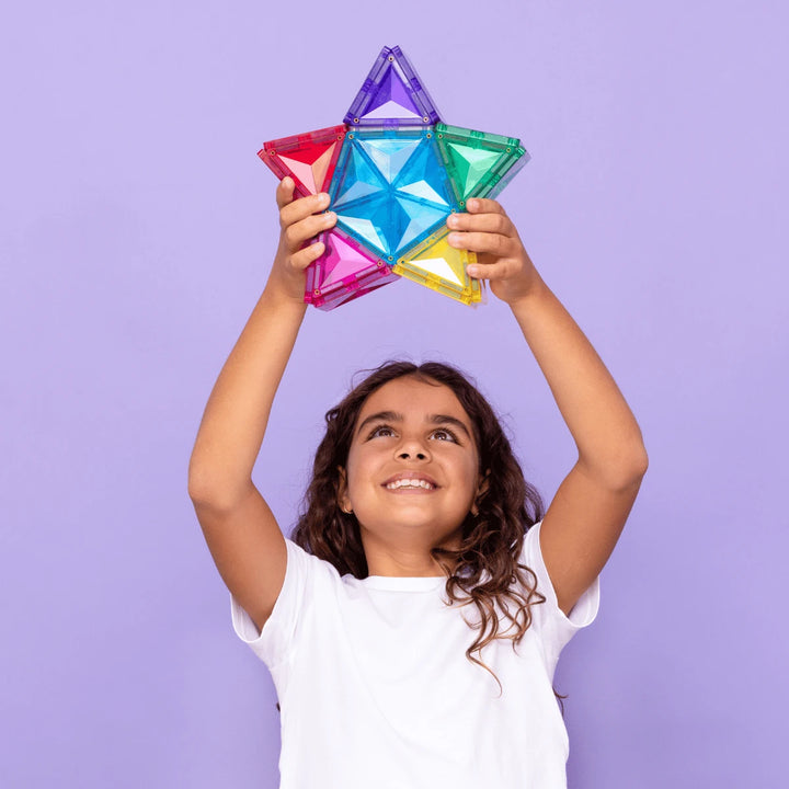 >CONNETIX Light Up Tiles - 28 Pieces Star Pack