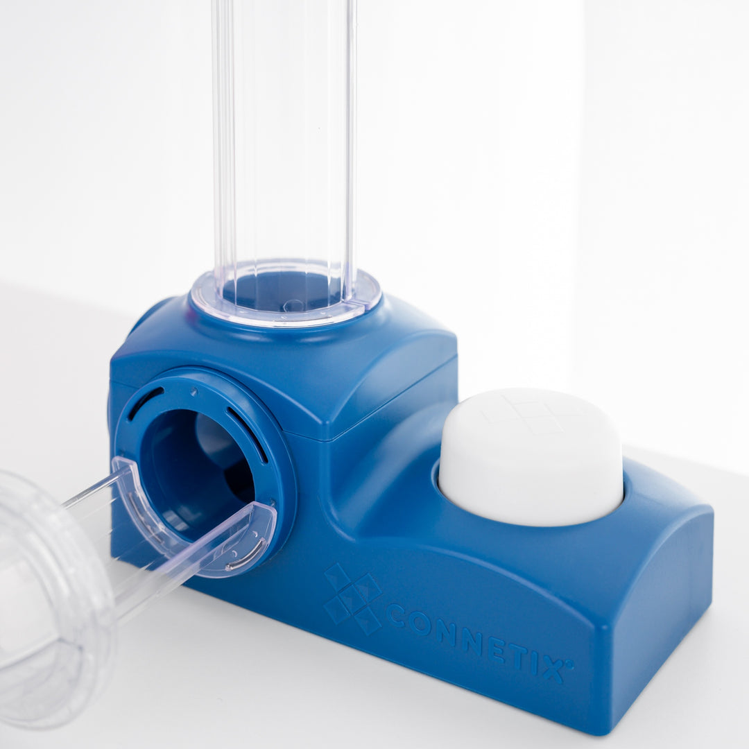 >CONNETIX Bright Tiles - 47 Pieces Ball Run Launcher Pack
