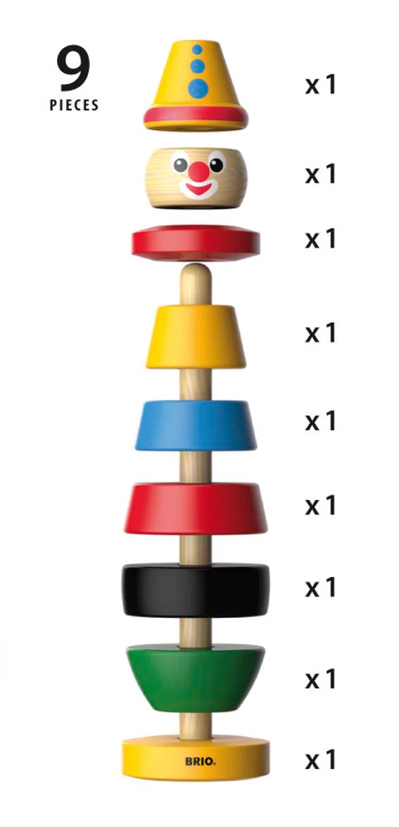 >Brio Stacking Clown 30120