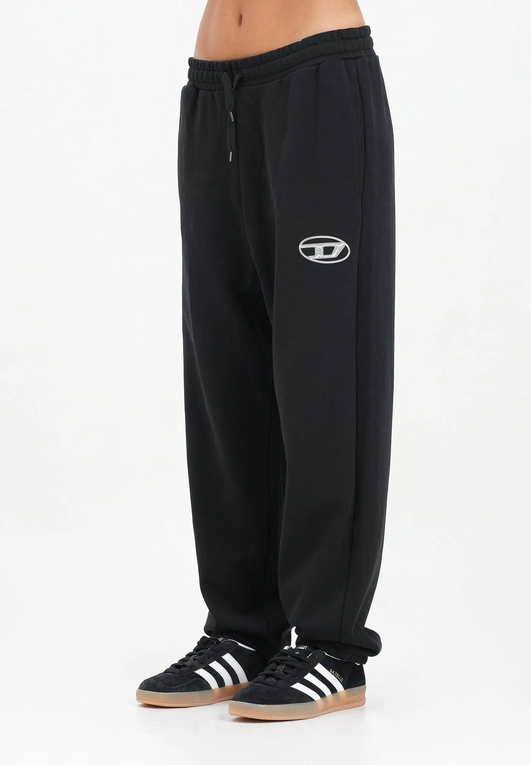 Diesel Kids Oval-D Logo Printed Jogger Pants